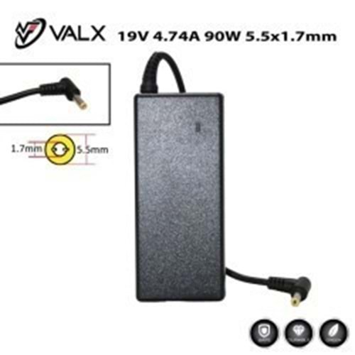 VALX LA-19057 19V 4.74A ACER DELL 5.5x1.7 ADAPTÖR