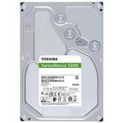 TOSHIBA S300 6TB 3.5 5400RPM 256MB SATA3 HDWT860UZSVA (GÜVENLİK DİSKİ)