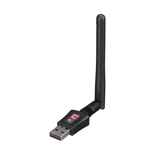 HYTECH HY-310N 2.4GHZ 300MBPS(2T2R) 2DBI HARICI ANTENLI USB KABLOSUZ ADAPTÖ