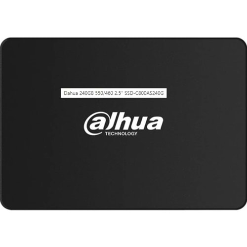 DAHUA C800A 480GB 2.5'' SATA SSD (530-470MB/S)()Dahua C800A 480GB 2.5'' SAT
