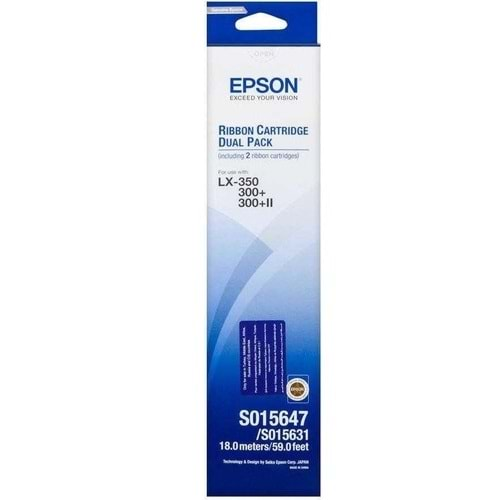 EPSON S015647BA L-300/350 2 Lİ PAKET ŞERİT