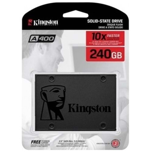 240 GB KINGSTON A400 500/350MBS SA400S37/240G SSD