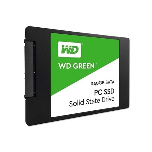 240 GB WD 2.5 GREEN 3D NAND 500MB/S 450MB/S WDS240G3G0A SSD