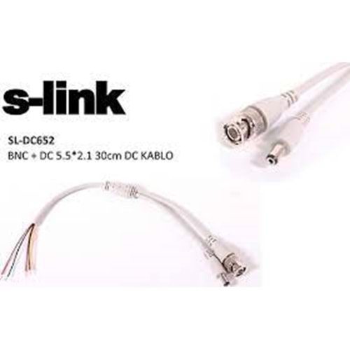 S-LINK BNC+DC KABLO