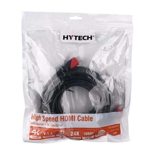 HYTECH HY-HDM10 ALTIN UÇLU 10M 24K (HDMI KABLO)