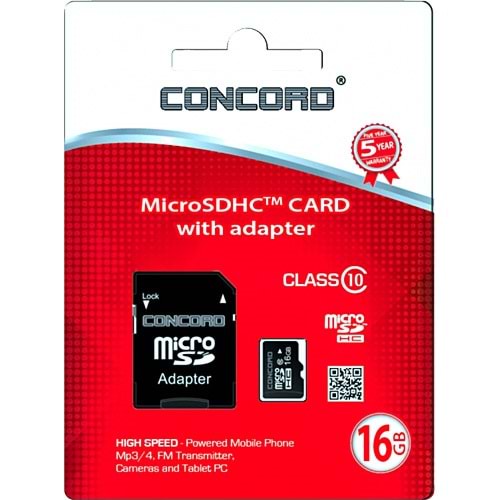 *CONCORD 16GB MEMORY CARD C-M16