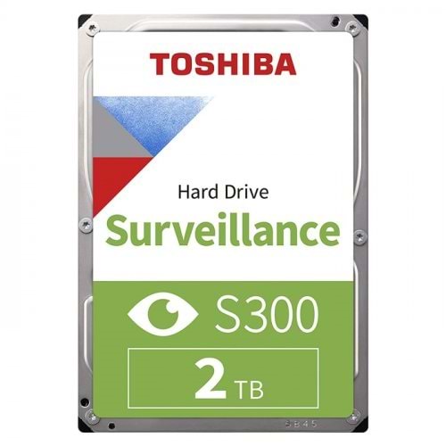 TOSHIBA S300 2TB 5700RPM 128MB SATA3 HDWT720UZSVA (GÜVENKİK DİSKİ)