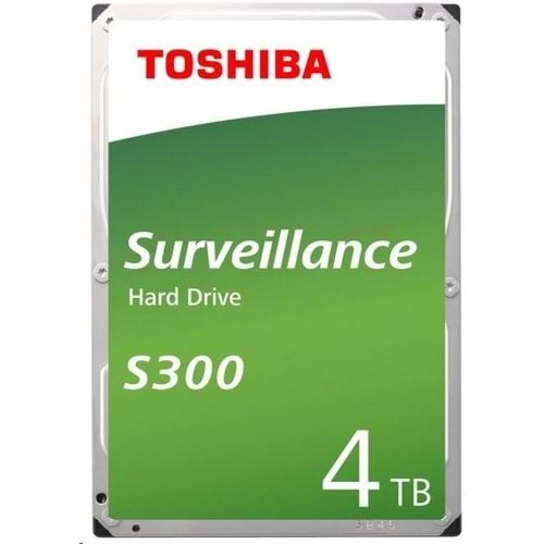 TOSHIBA S300 4TB 3.5 5400RPM 256MB SATA3 HDWT840UZSVA (GÜVENKİK DİSKİ)