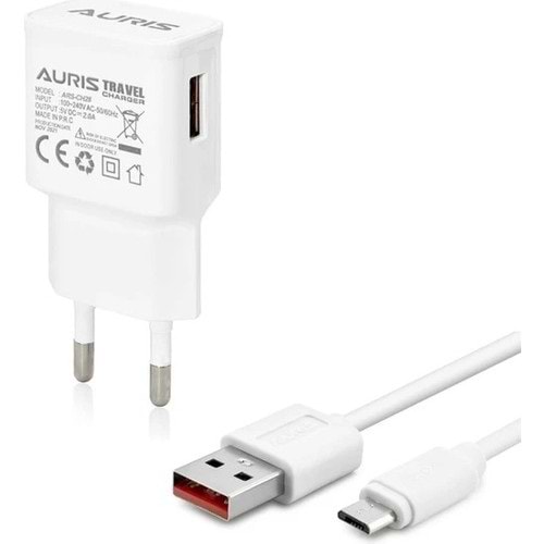 AURIS 2.8A 13W 2İN 1 MİCRO USB CHARGER