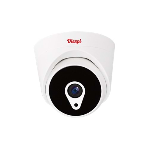 DİESPİ DS-F6AR 2MP 3.6MM H265+ 2.0 MP IR DOME IP KAMERA